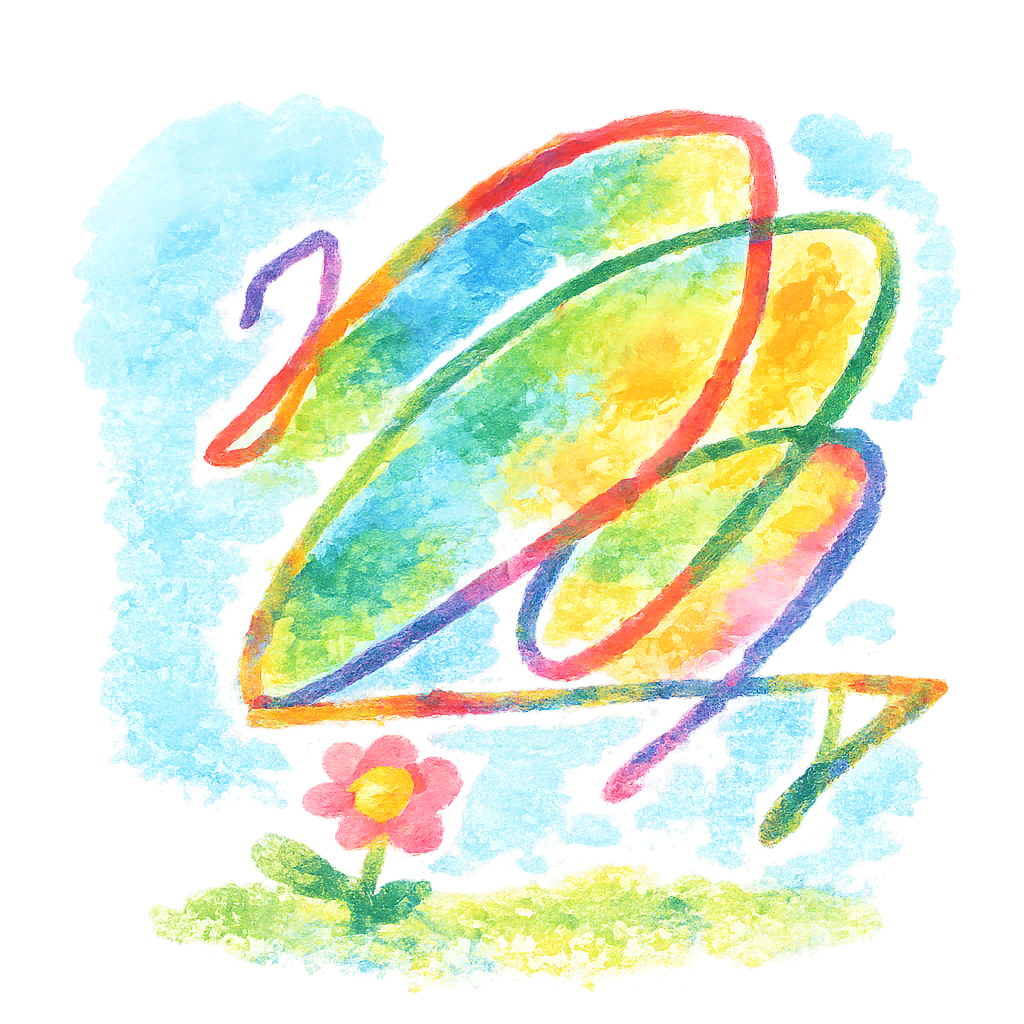 Magical doodle artwork